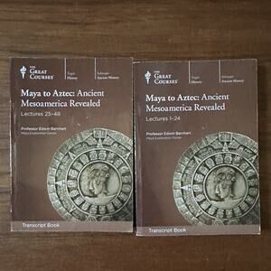 Great Courses Maya To Aztec: Ancient Mesoamerica Revealed Lectures 1-24 & 25-48